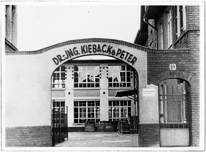 Kieback&Peter-Werk in Berlin-Neukölln um 1940. - Kieback&Peter - © Kieback&Peter
