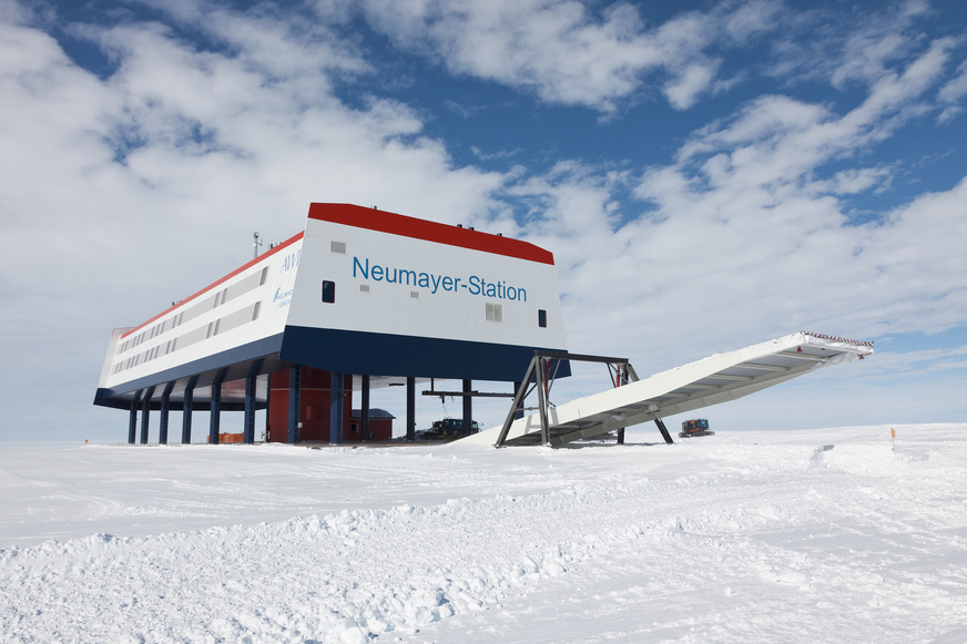 Seit 2009 wird in der Neumayer-Station III in der Antarktis mit Unterstützung der AL-KO Lufttechnik geforscht.