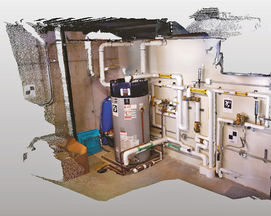 Bild 4: Kleine und mittlere Objekte sowie Anlagendetails lassen sich so schnell und einfach digitalisieren.