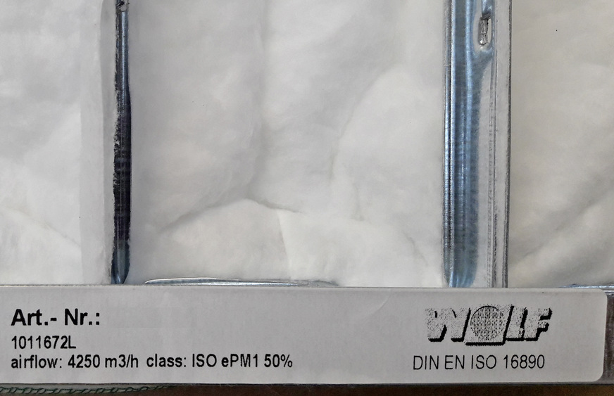 2 Luftfilter mit neuer Bezeichnung nach ISO 16 890.