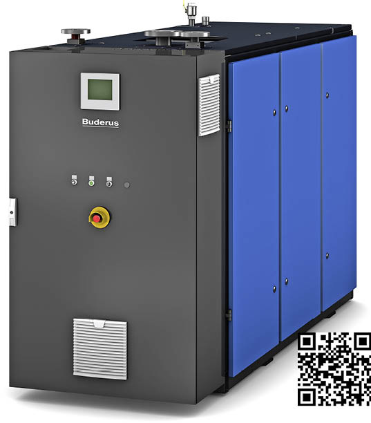 Bild 5: Ein Buderus Blockheizkraftwerk Loganova EN50 deckt die Grundlast der Wärmeversorgung für 93 Einfamilien- und Reihenhäuser in einem Neubaugebiet in Kerpen.