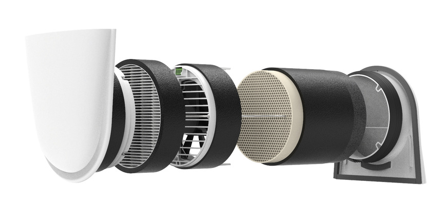 Zewotherm: Lüftungsgerät Zewo SmartFan.