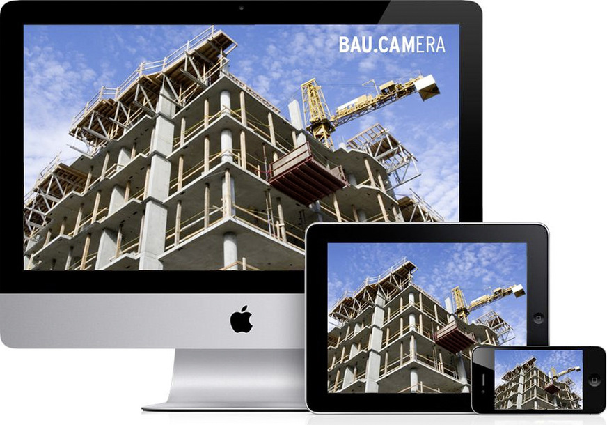 Bild 7: Die auf einem Webserver abgelegten Baustellendaten können rund um die Uhr auch auf mobilen Geräten abgerufen werden.