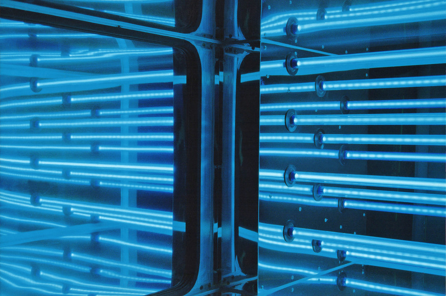 Howatherm UV-Unit compact: UVC-Bestrahlungskammer mit UV-reflektierender Oberfläche zur Leistungssteigerung.