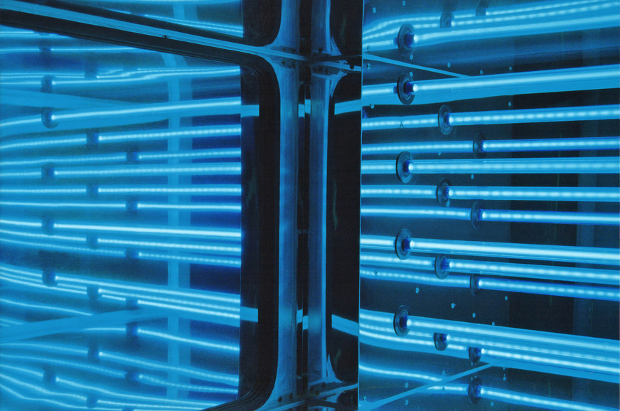 Howatherm UV-Unit compact: UVC-Bestrahlungskammer mit UV-reflektierender Oberfläche zur Leistungssteigerung.