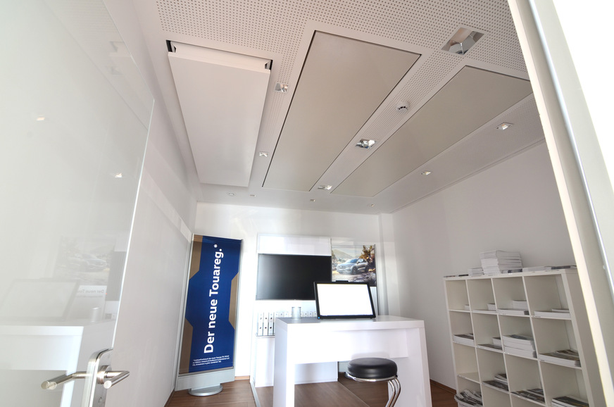 Bild 4: …&nbsp;Coolline-Kühlkonvektoren zur Entfeuchtung installiert.&nbsp;