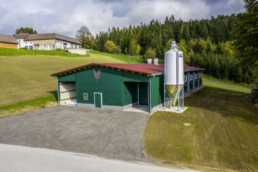 Der neue Vormaststall in Weitersfelden ist seit Spätsommer 2020 in Betrieb.