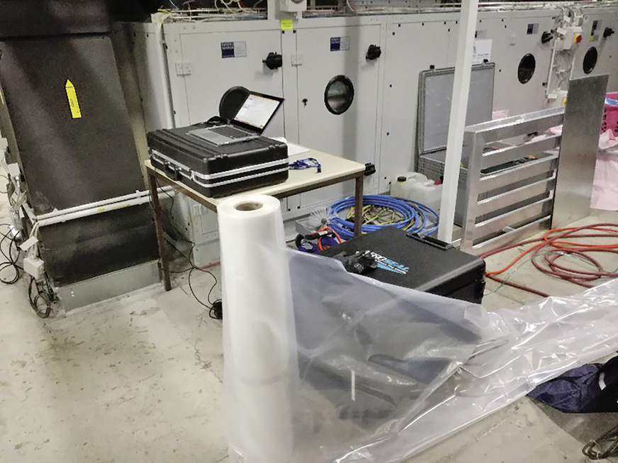 Beim Pharmaunternehmen Ebewe Sandoz konnte mit MEZ-Aeroseal die Leckage von 103 l/s auf 2,5 l/s verringert werden.