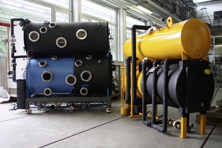 Bild 3 Die von der TU Berlin entwickelten Absorptionskälteanlagen sind speziell für die in Fernwärmesystemen vorherrschenden Temperaturen ausgelegt. Lizenznehmer sind die Helmut Bälz GmbH und die Bälz-Tochter BS Nova.