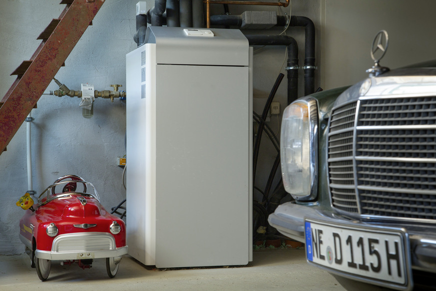 Bild 2 Die heutigen Wärmepumpen sind in der Regel in der Lage, die in Bestandsgebäuden notwendigen Vorlauftemperaturen ohne zusätzlichen direktelektrischen Heizstab zu erreichen.