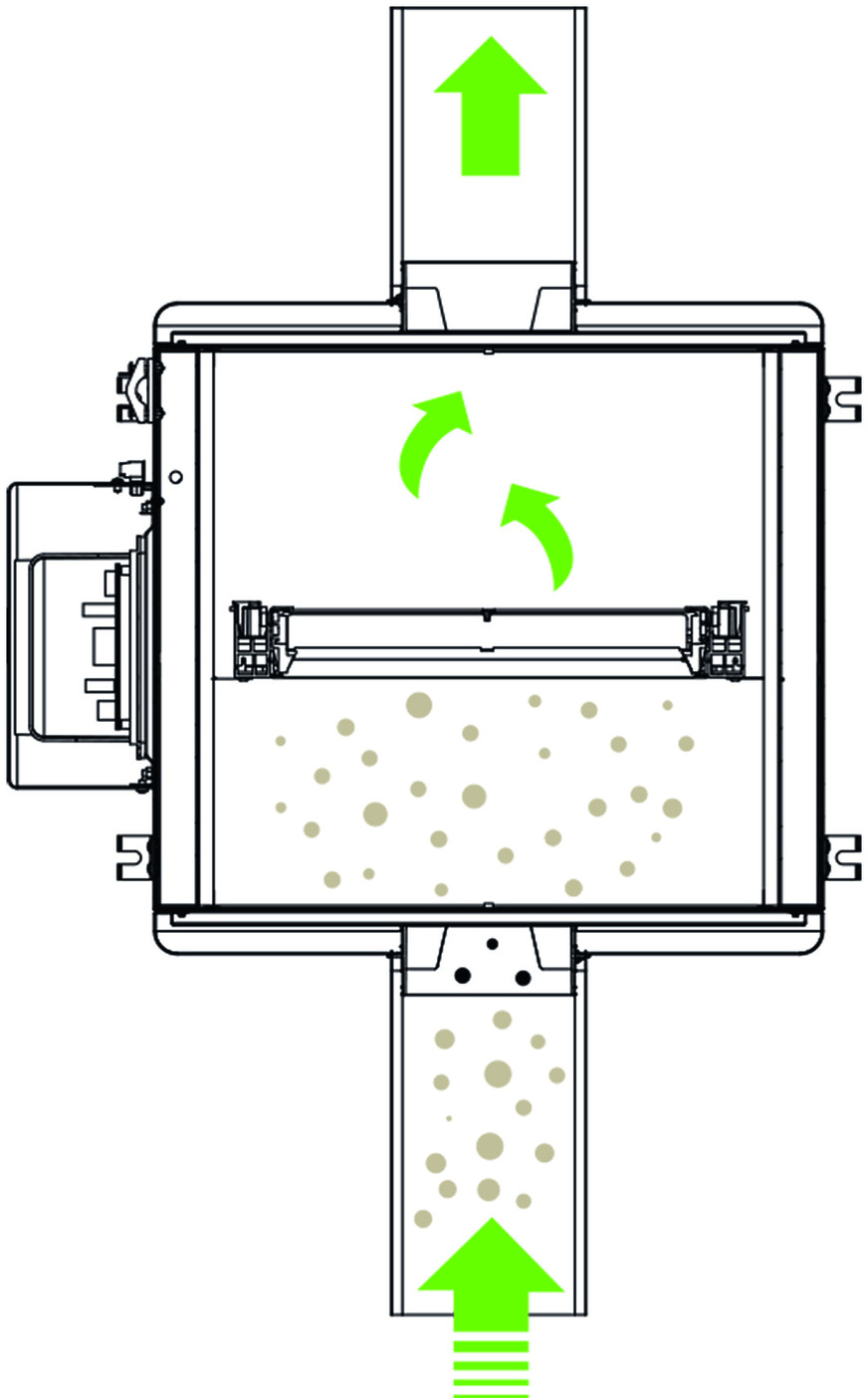 Kermi: Elektrostatischer Luftfilter x-well hygienic.