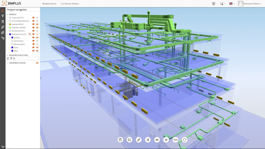 Bild 3 Über BIM-Modelle und entsprechende Viewer lassen sich Projekte schneller erfassen und wichtige Raum-, Bauteil- oder Geometriedaten abfragen.