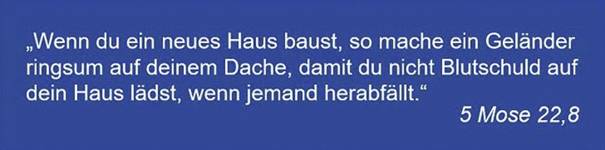 Bild 4 Die erste Unfallverhütungsvorschrift der Welt.