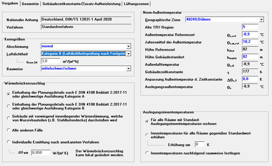 Bild 2 Postleitzahl-genaue meteorologische Daten berücksichtigen die Einflussfaktoren des Standorts auf die Außentemperatur präziser.