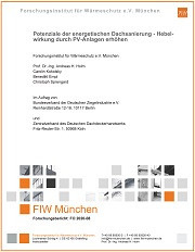 Studie: Potenziale der energetischen Dachsanierung – Hebelwirkung durch PV-Anlagen erhöhen.