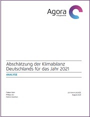 Abschätzung der Klimabilanz Deutschlands für das Jahr 2021