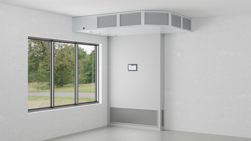 Bild 4 Das einfach nachrüstbare Vindur-LayVent-System ist universell einsetzbar und kann bei richtiger Planung in nahezu jedem Klassenraum eingesetzt werden.