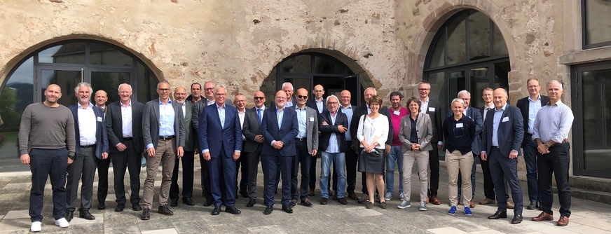 Teilnehmer des BWP-Chefgesprächs 2021 in Kloster Haydau.