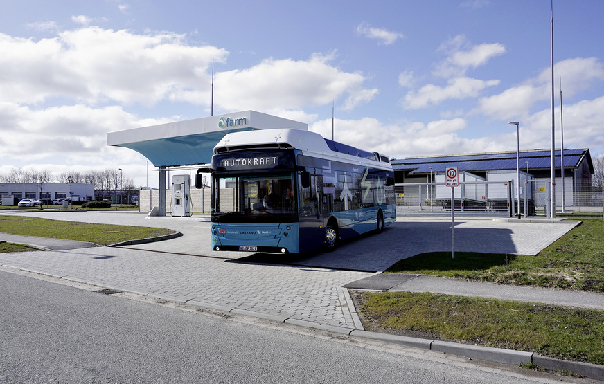 Bild 5 e-farm-Wasserstofftankstelle in Niebüll.