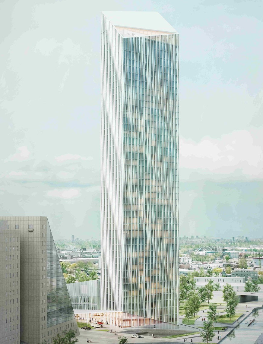 Die Eröffnung des 176 m hohen Estrel Tower ist für 2024 geplant.