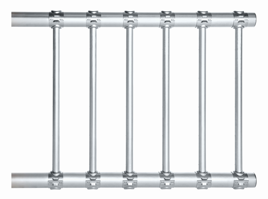 Bild 4 Mehrfach-Dampfverteilsystem für drucklose Dampfsysteme (Condair Optisorp).