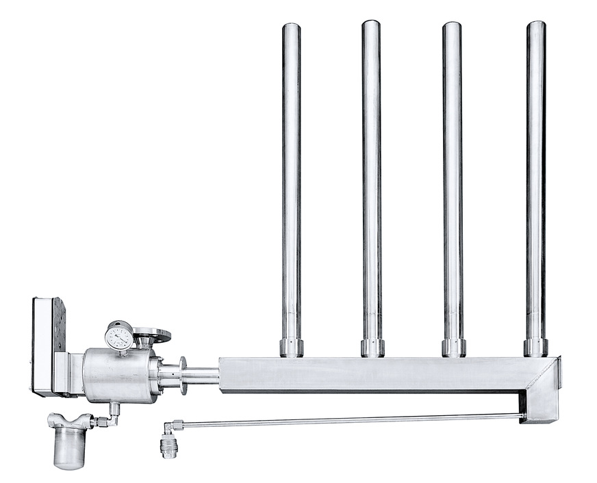 Bild 5 Mehrfach-Dampfverteilsystem für Druckdampfsysteme (Condair Esco).