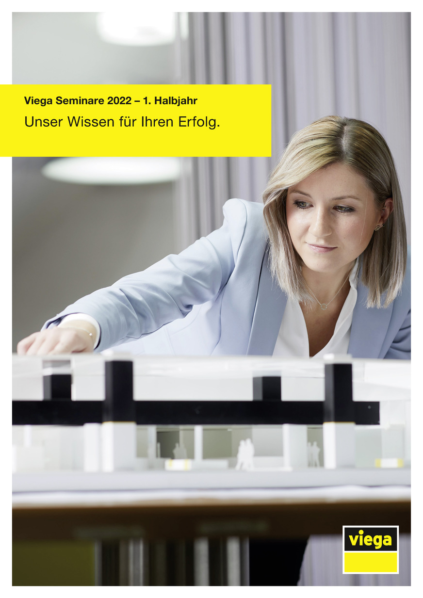 Die Viega-Seminare unterstützen Fachplaner, Fachhandwerker und Gebäudebetreiber mit aktuellem Fachwissen.