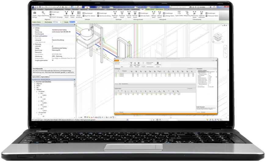 Bild 2 Gegenüber der manuellen Berechnung ist die softwaregestützte Planung wirtschaftlicher, rationeller und sicherer, …