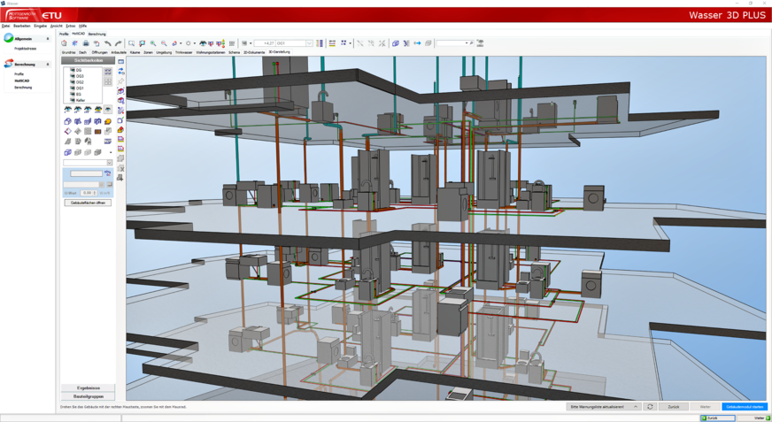 Bild 10 Ein 3D-Modelleditor samt IFC-Schnittstelle ermöglicht die Teilnahme an BIM-Projekten.