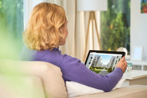 Mit dem Techem Echtzeit-Service Abrechnung Direct wird die Heizkostenabrechnung zu 100&nbsp;% digital.&nbsp;&nbsp;&nbsp;