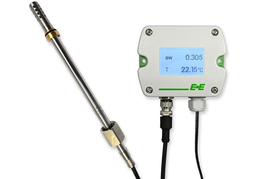 E+E Elektronik: Ölfeuchte-Eintauchfühler MOP301.