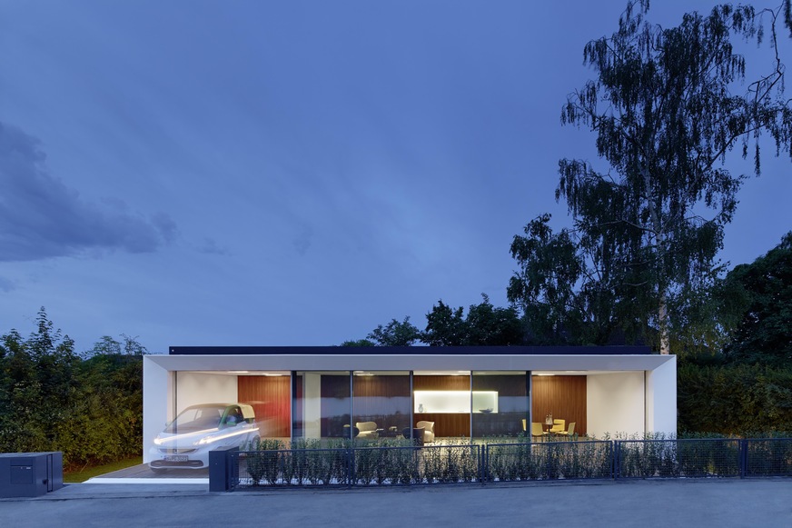 Das von Werner Sobek entworfene Aktivhaus B10 steht beispielhaft für das emissionsfreie und nachhaltige Bauen der Zukunft.