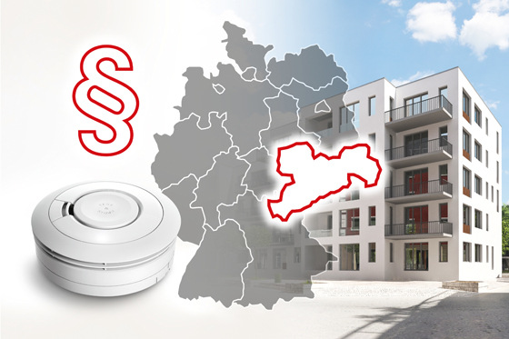 In Sachsen müssen im Wohnungsbestand bis spätestens 31.12.2023 Rauchwarnmelder nachgerüstet werden.