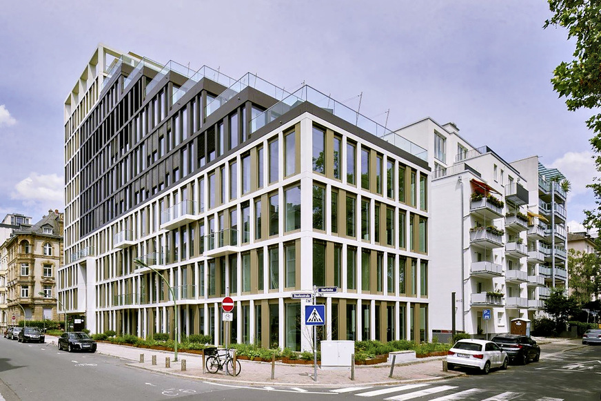 Bürogebäude Morrow im Westend von Frankfurt.