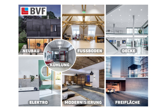 Referenzprojekte bietet auf der Webseite&nbsp; des Bundesverband Flächenheizungen und Flächenkühlungen e.V.&nbsp;eine Orientierungs- und Entscheidungshilfe.