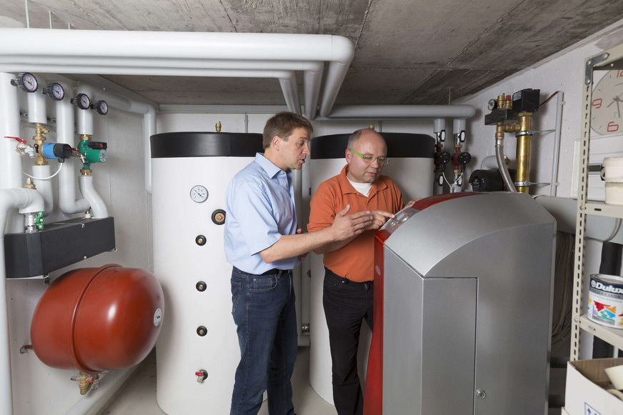Bild 12 Neben einer fachgerechten Auslegung, Planung und Montage ist bei der Inbetriebnahme auch die Wärmepumpen-Einstellung wichtig.