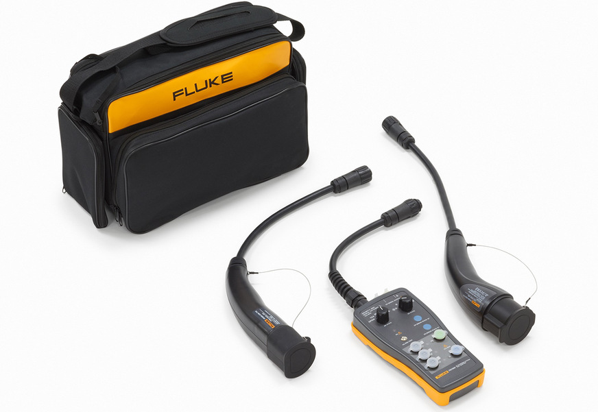 Fluke Networks: FEV300 Prüfadaptersatz.