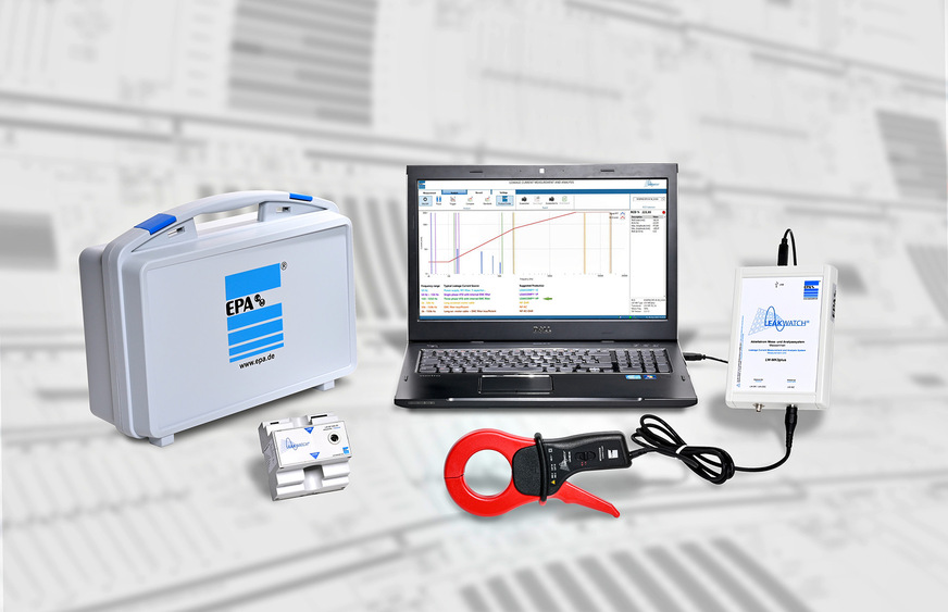 EPA: Mess- und Analysesystem zur Ableitstrombilanzierung Leakwatch.