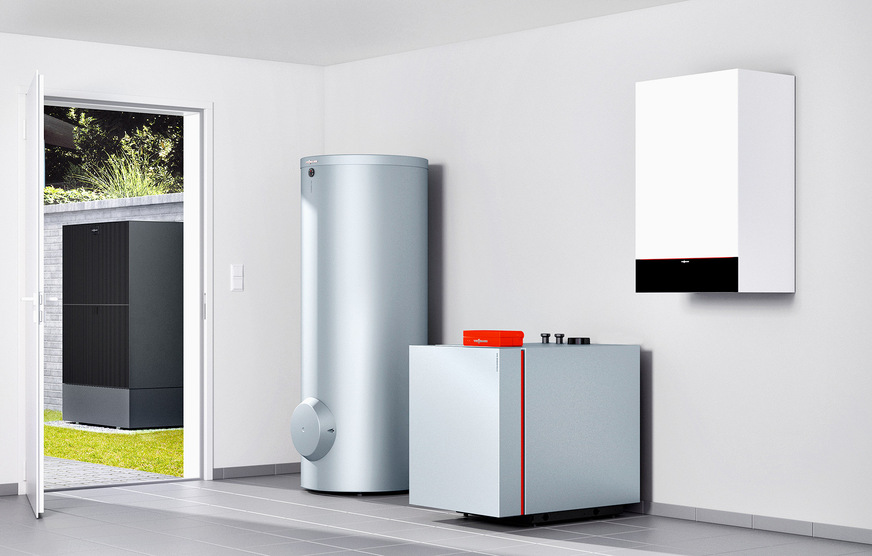 Viessmann: Hybrid-Wärmepumpe Vitocal 250-AH.