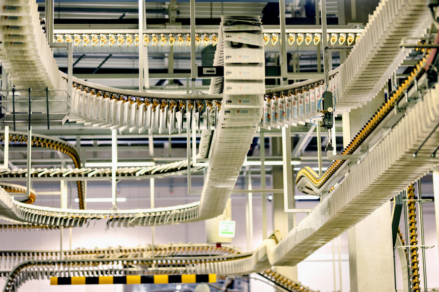 Bild 2 Das schon zuvor am neuen Standort im Industriepark A61, Koblenz, errichtete Druckhaus des Mittelrhein-Verlags ist eines der modernsten und leistungsfähigsten in Deutschland.