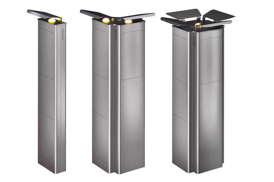Bild 2 eFlex-Stelen Basic I Top, Advanced Top und Comfort Top.