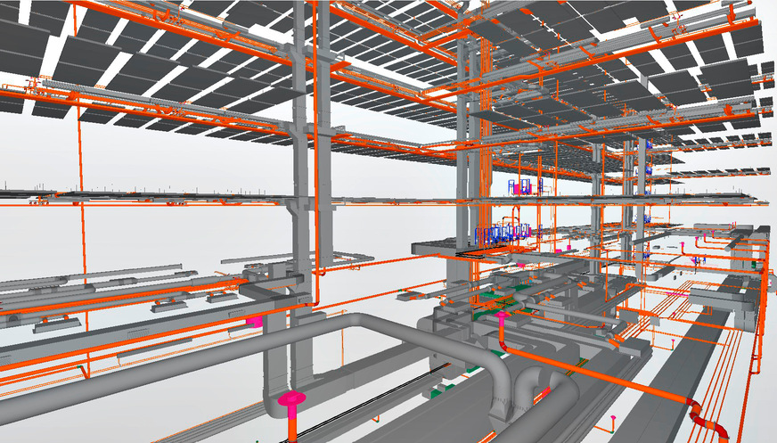 Bild 10 Sämtliche Ableitungen aus dem 3D-Modell werden für Ausschreibungen, Kostenermittlungen und Berechnungen genutzt.