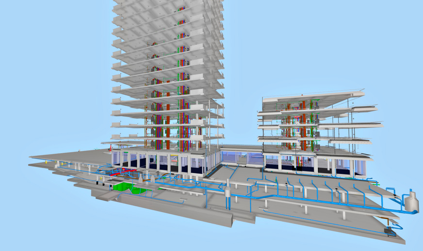 Bild 5 Plan B konnte insbesondere bei größeren Projekten dank BIM seine planerische Qualität steigern …