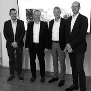 v.l.n.r.: Oliver Schmitz, Christian Bolsmann, Peter Schwarz, Tobias Geibel. Fehlend: Jürgen Leppig.