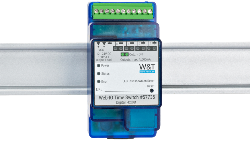 W&T: Web-IO Time Switch 4xOut.