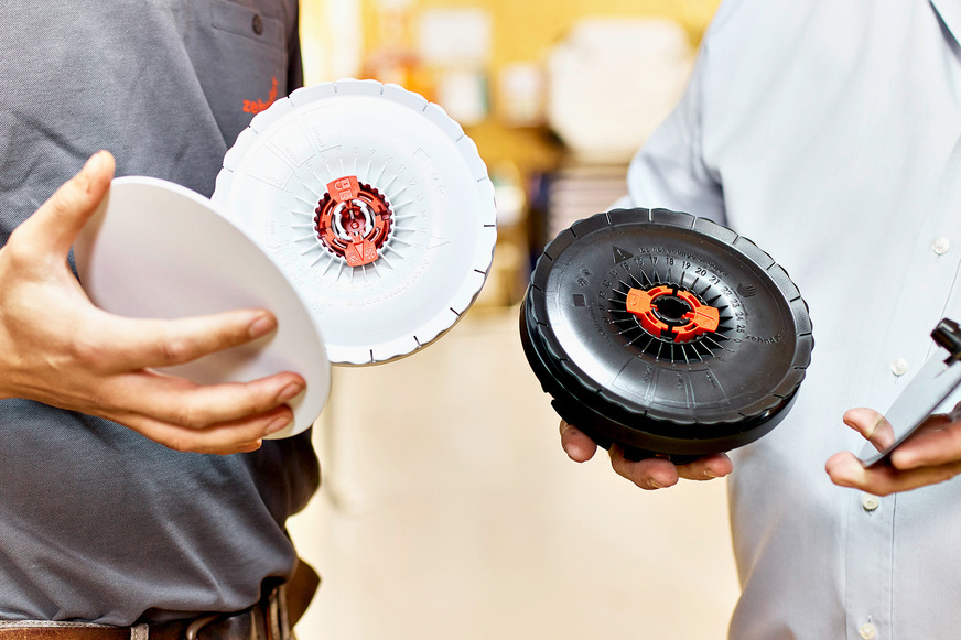 Zehnder: Tellerventile ComfoValve Luna.