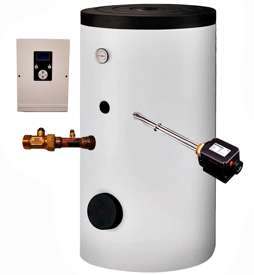 Glen Dimplex: Das „DFM 1988-1“-System ermöglicht eine energieeffiziente Trinkwassererwärmung bei Speichertemperaturen ab 50 °C.
