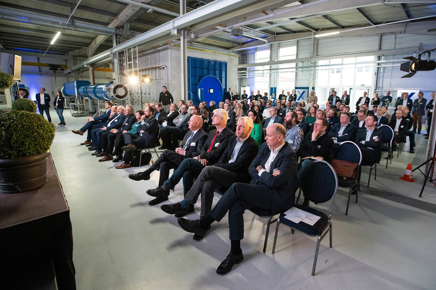 Einweihung des „Internationalen Centers Ventilatorentechnik und Aerodynamik“ (ICVA) von Trox X-Fans in Bad Hersfeld.