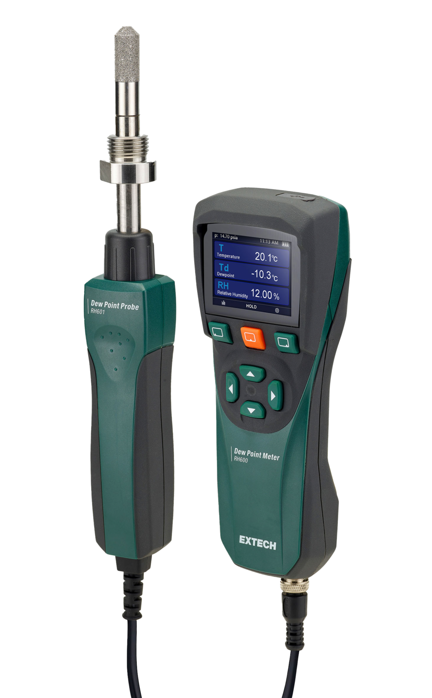 Teledyne Flir: Taupunktmessgerät Extech RH600.