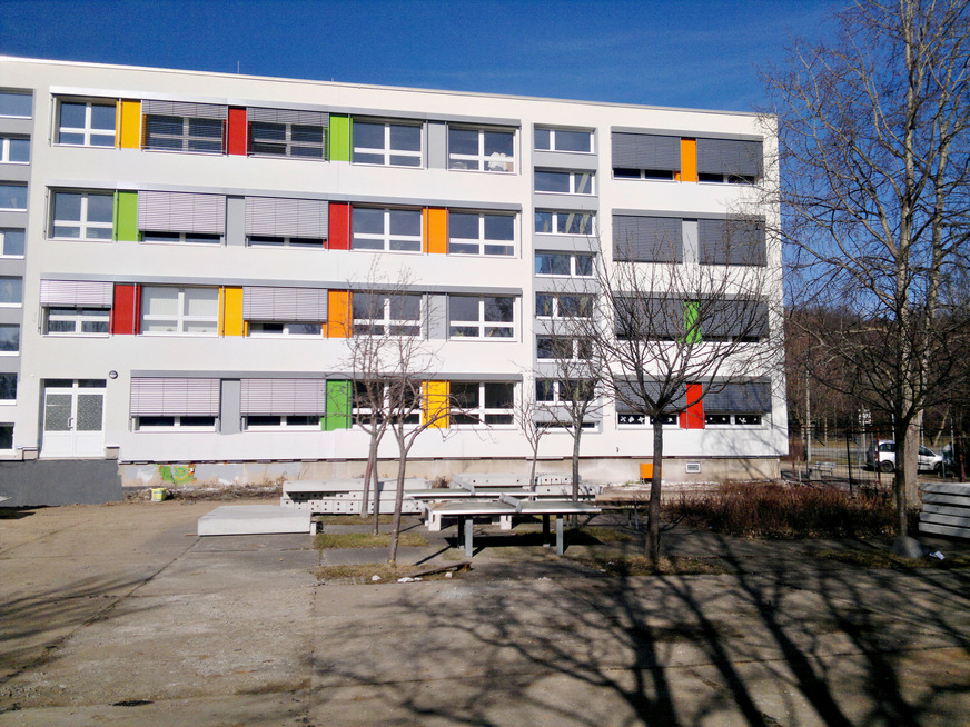 Bild 1 PIW-Referenz: Modernisierung und Sanierung der Sekundarschule Thale.